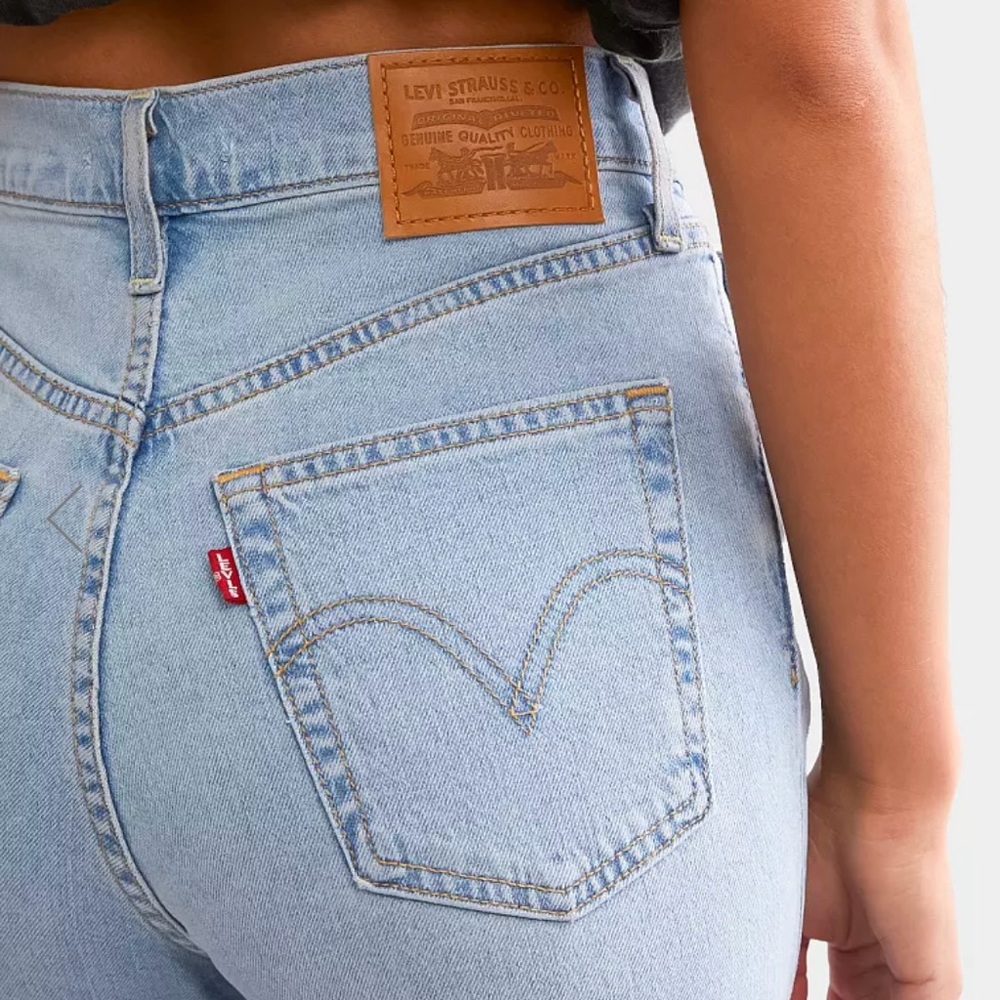 High rise ankle straight Levi’s